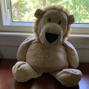 Plush Lion Toy - Tan